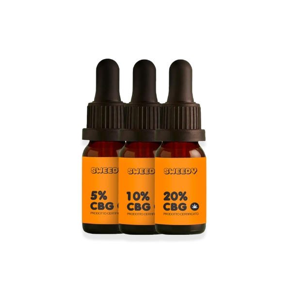 Olio CBG Cannabis Light Italia 10 ml